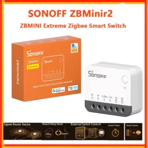 SONOFF ZBMINIR2 المتطرفة زيجبي مفتاح ذكي فصل التتابع مفتاح خارجي التحكم عن بعد عبر eWeLink متوافق مع محاور زيجبي
