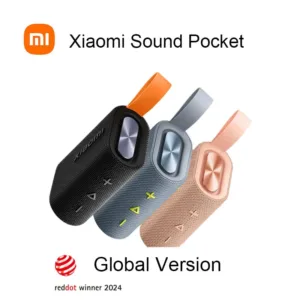 جديد Xiaomi Sound Pocket IP67 بلوتوث 5.4 مكبر صوت محمول TWS ستيريو كومبو 1000mAh 10 ساعات فائقة عمر البطارية ميكروفون