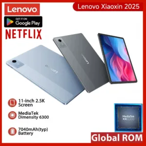 ROM العالمي Lenovo Xiaoxin Pad 11 2025 Tab 128GB 256GB الأبعاد 6300 11 "2.5K شاشة 7040mAh WIFI Android Pad Google Play Tablet