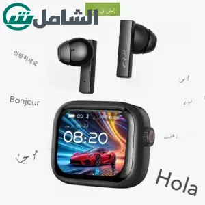 [شاشة فائقة الدقة] سماعات HTC NE40 بلوتوث V6 TWS سماعات رأس لاسلكية رياضية AI مترجم ياربود داخل الأذن للحد من الضوضاء وميكروفون