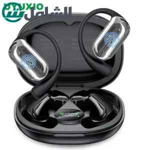 UYUXIO سماعات مترجم في الوقت الحقيقي AI لغة ترجمة سماعات أذن 144 لغة ولمسات 3 في 1 OWS سماعات أذن للأعمال