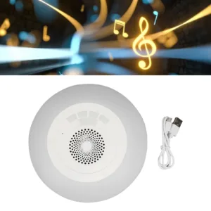 مكبر صوت خفيف الوزن للحوض الساخن، مكبر صوت عائم للمسبح، صوت واضح، ميكروفون مدمج، ستيريو، مقاوم للماء IPX7 للاستخدام الخارجي