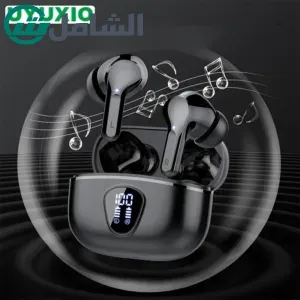 سماعات أذن لاسلكية جديدة HiFi سماعات رأس ستيريو BT5.3 مع ENC إلغاء الضوضاء 48H LED عرض وسادات الأذن IP7 سماعات مقاومة للماء