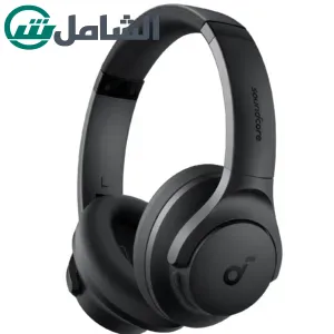سماعات الرأس Soundcore من Anker Q20i Hybrid Active المانعة للضوضاء، بلوتوث لاسلكي فوق الأذن، وقت تشغيل 40 ساعة ANC، صوت عالي الدقة