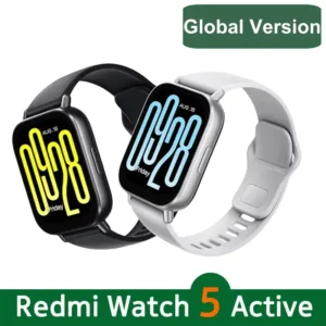 الإصدار العالمي من ساعة Xiaomi Redmi Watch 5 Active 2 بوصة عرض يصل إلى 18 يومًا من عمر البطارية 140+ أوضاع للتمرين اتصال بلوتوث 5ATM